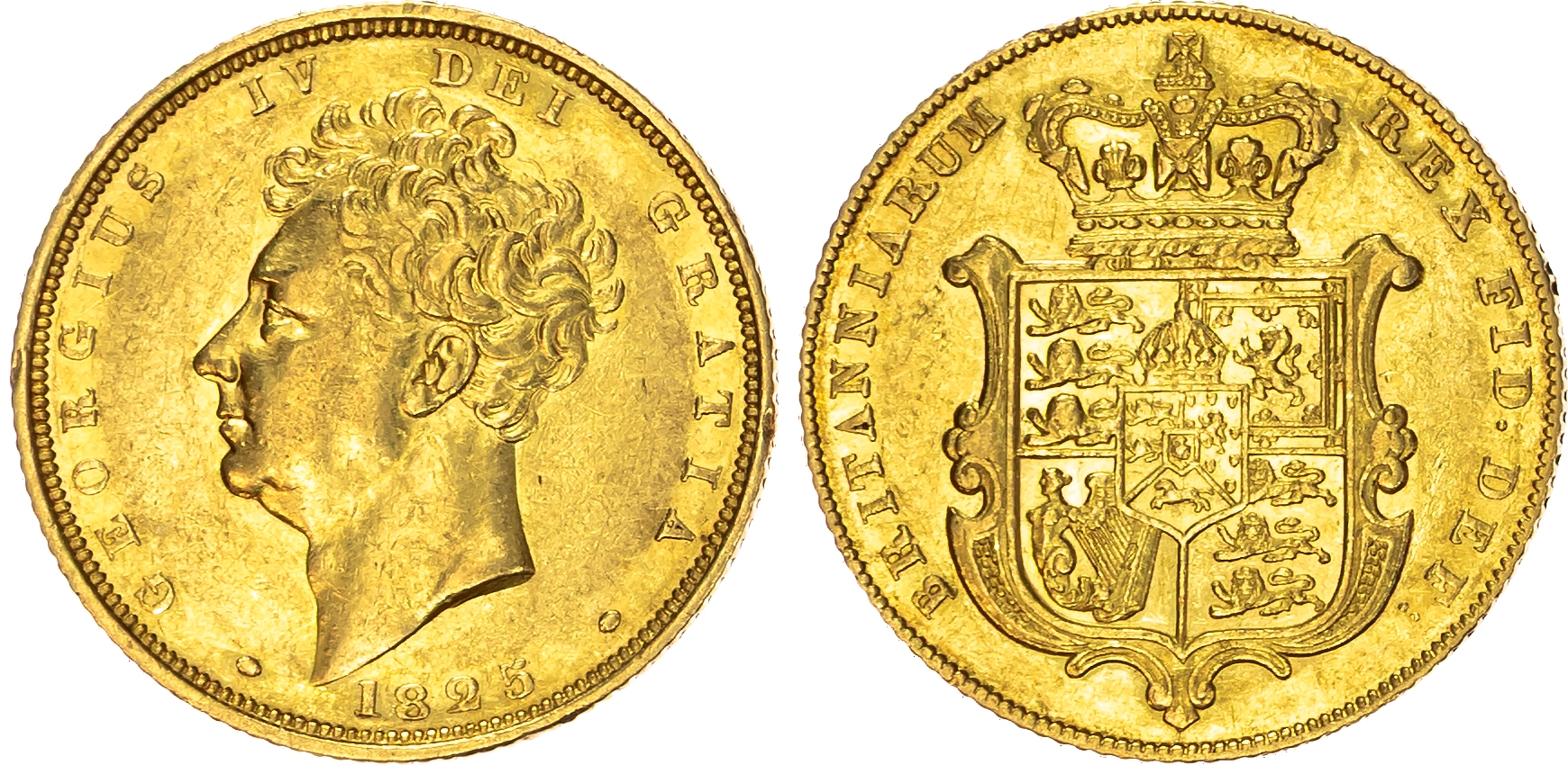 George IV (1820-1830) Sovereign, 1825.
