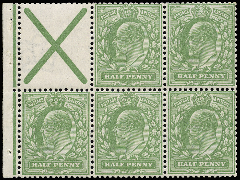 GB 1911  SG267b Mint St Andrews label