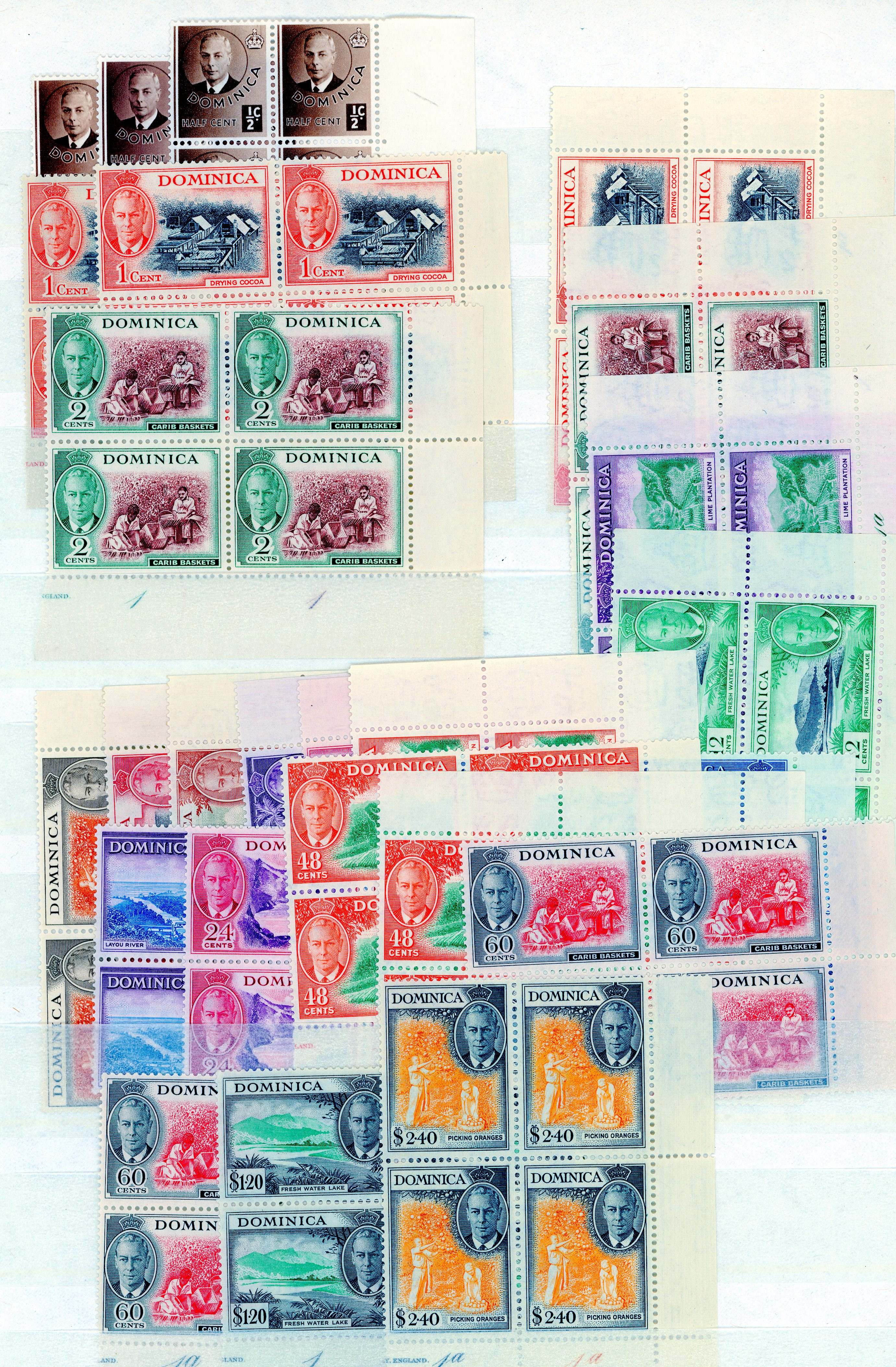 Dominica KG VI collection