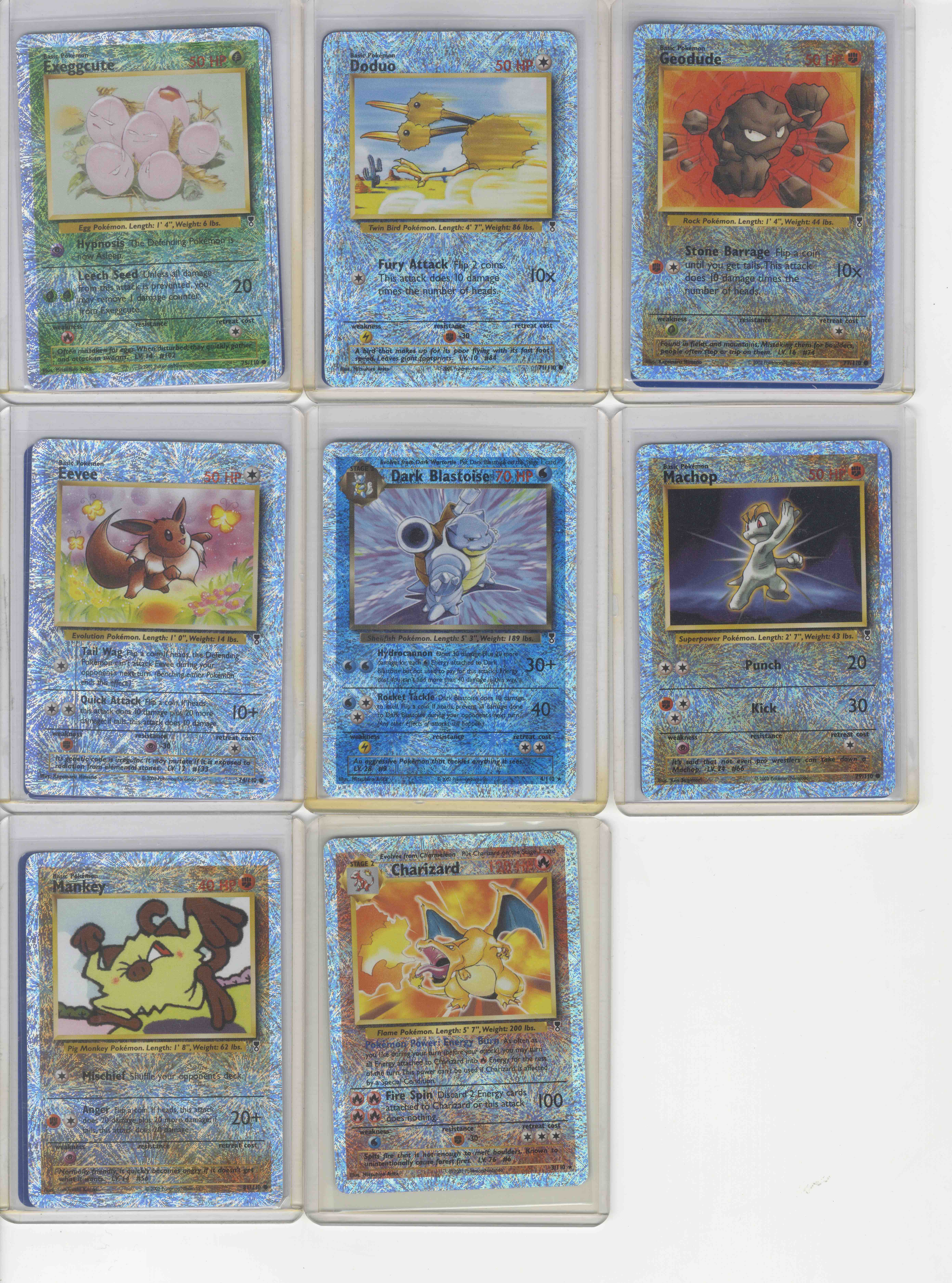 Pokémon TCG - Legendary Collection - Complete Reverse Holo set 110/110