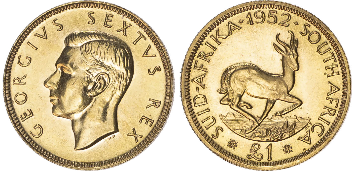 South Africa, George VI (1936-1952), Proof Set of 11 coins, 1952