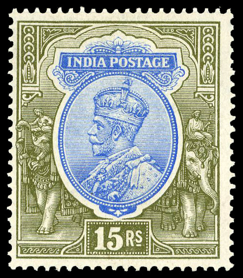 India SG 190 large part o.g.