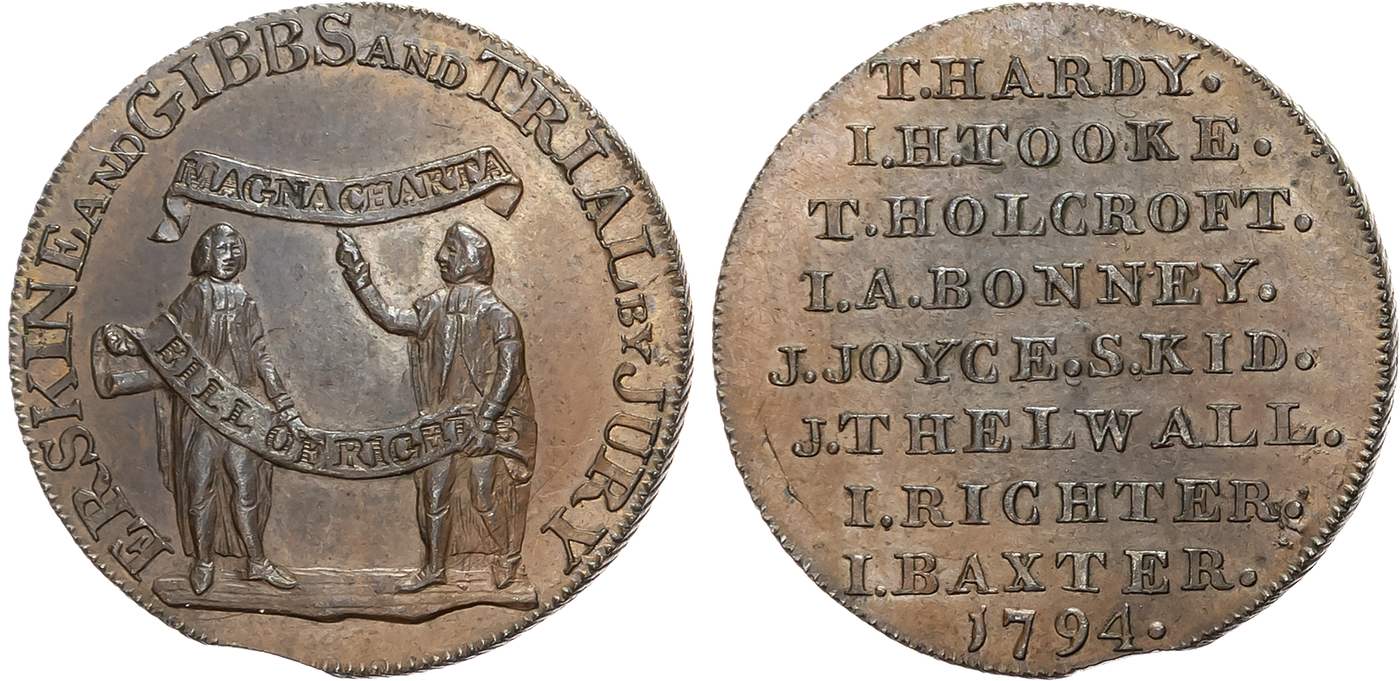 London , Long Acre, Basil Burchel Halfpenny ( DH 274); City Road Thomas Hall Halfpenny (DH 314 and 319c); Strand Jasper  …