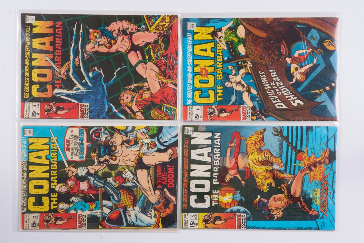 Conan The Barbarian #2-39 (Marvel Comics, 1970-74) Bundle of 21