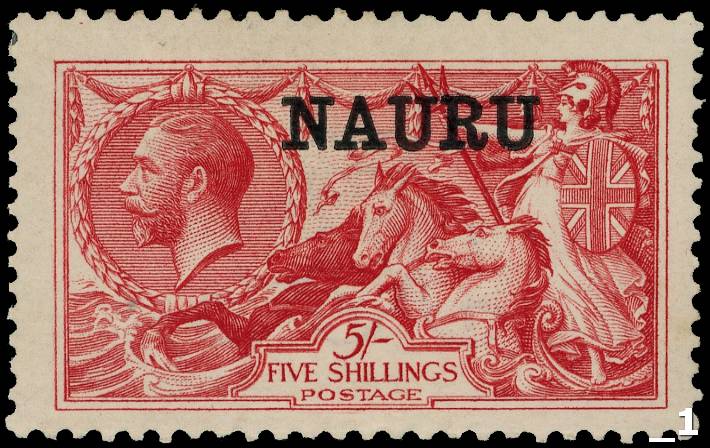 Nauru SG 17 mint