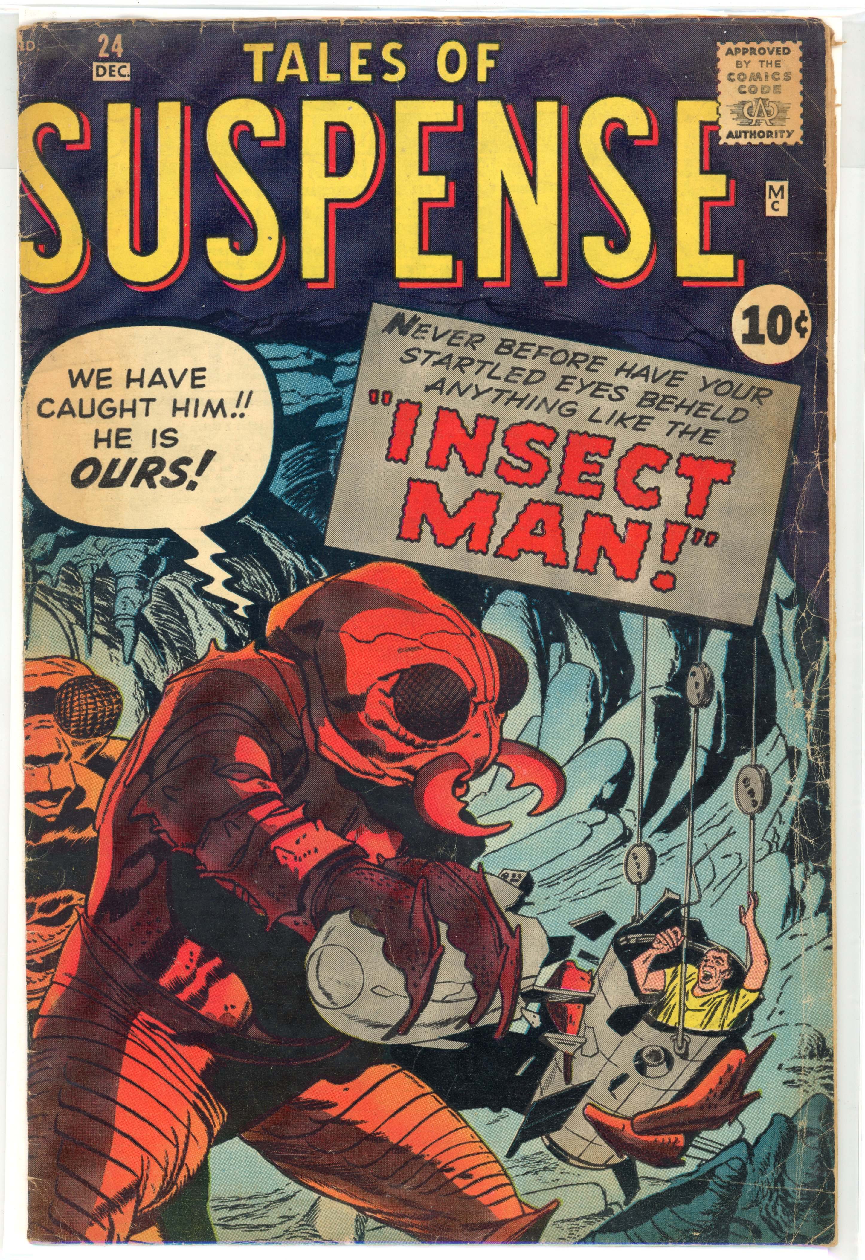 Tales Of Suspense #24 (Marvel Comics, 1961) First appearance of Insect Man