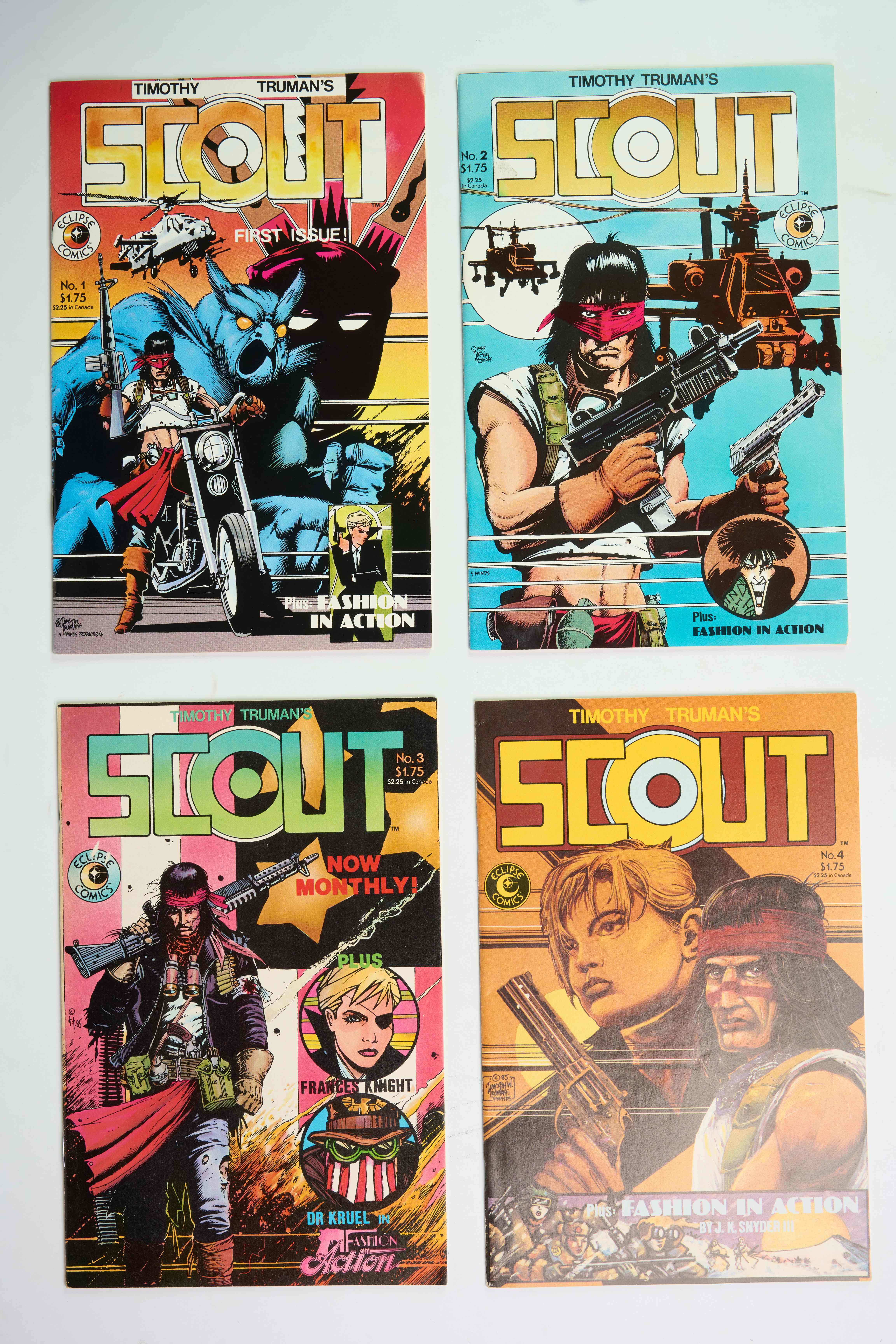 Scout (Eclipse, 1985) Bundle of 23 Issues