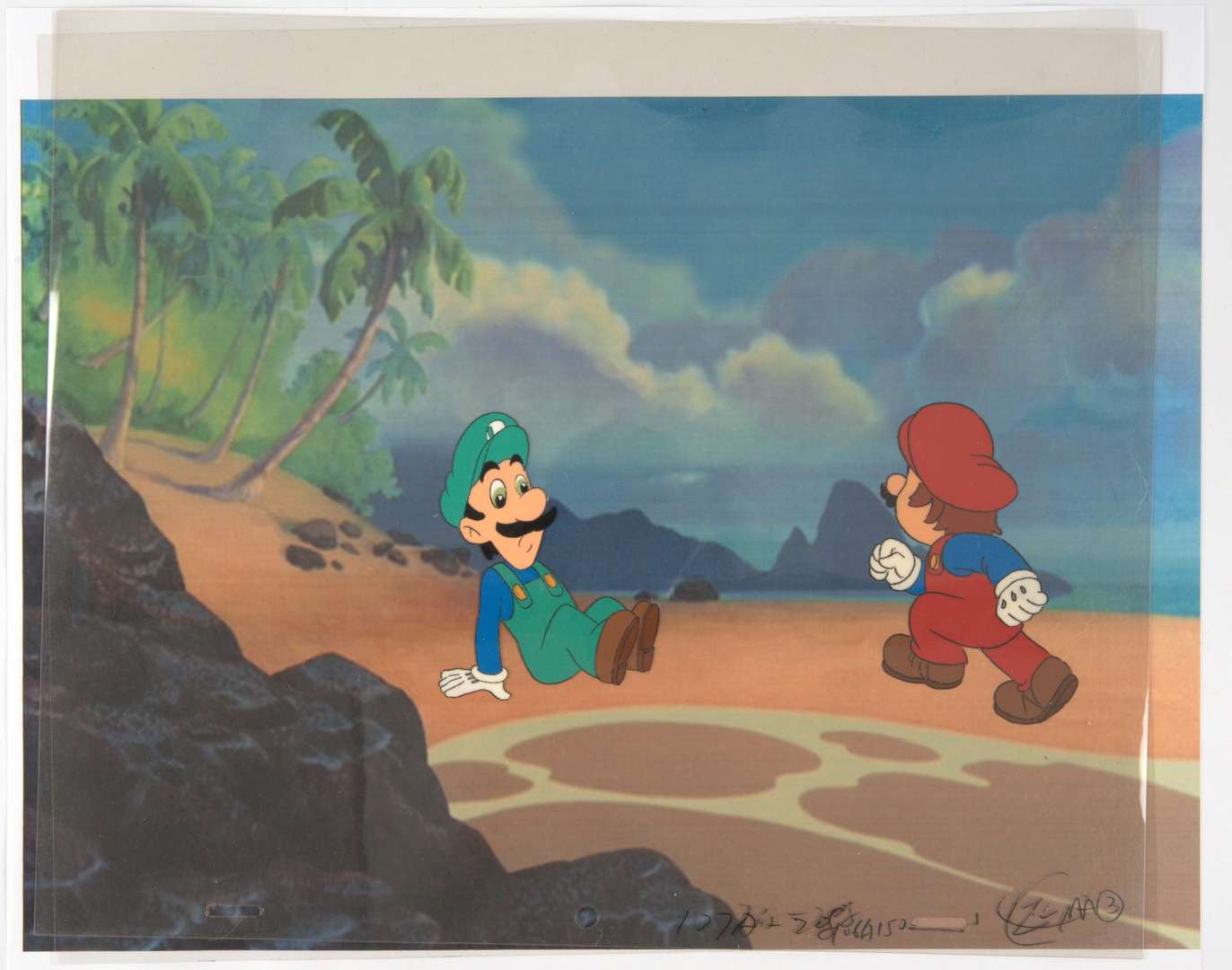 The Super Mario Bros. Super Show Original Animation Production Cel (DIC Enterprises 1989-1991)
