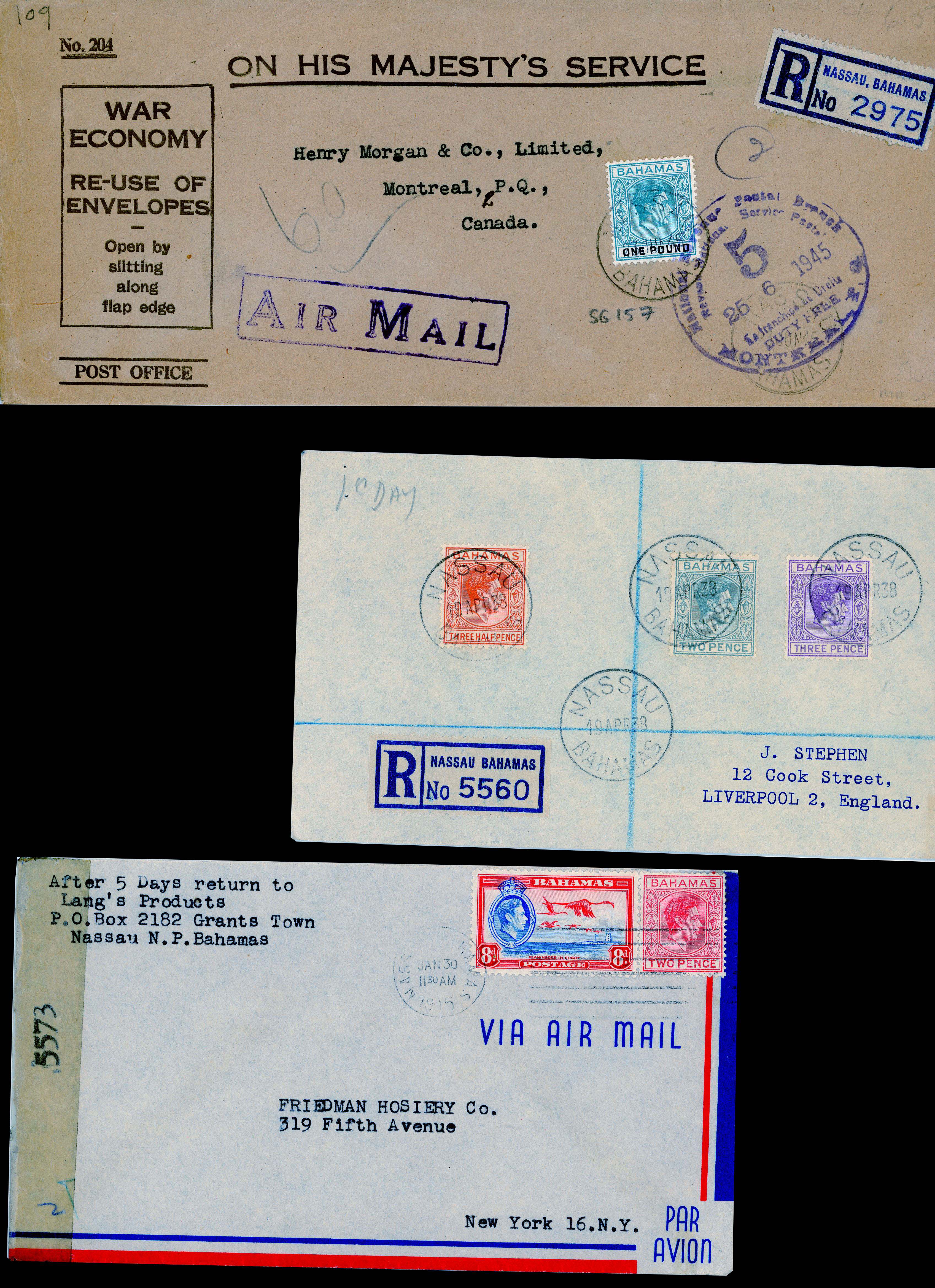 Bahamas KG VI covers