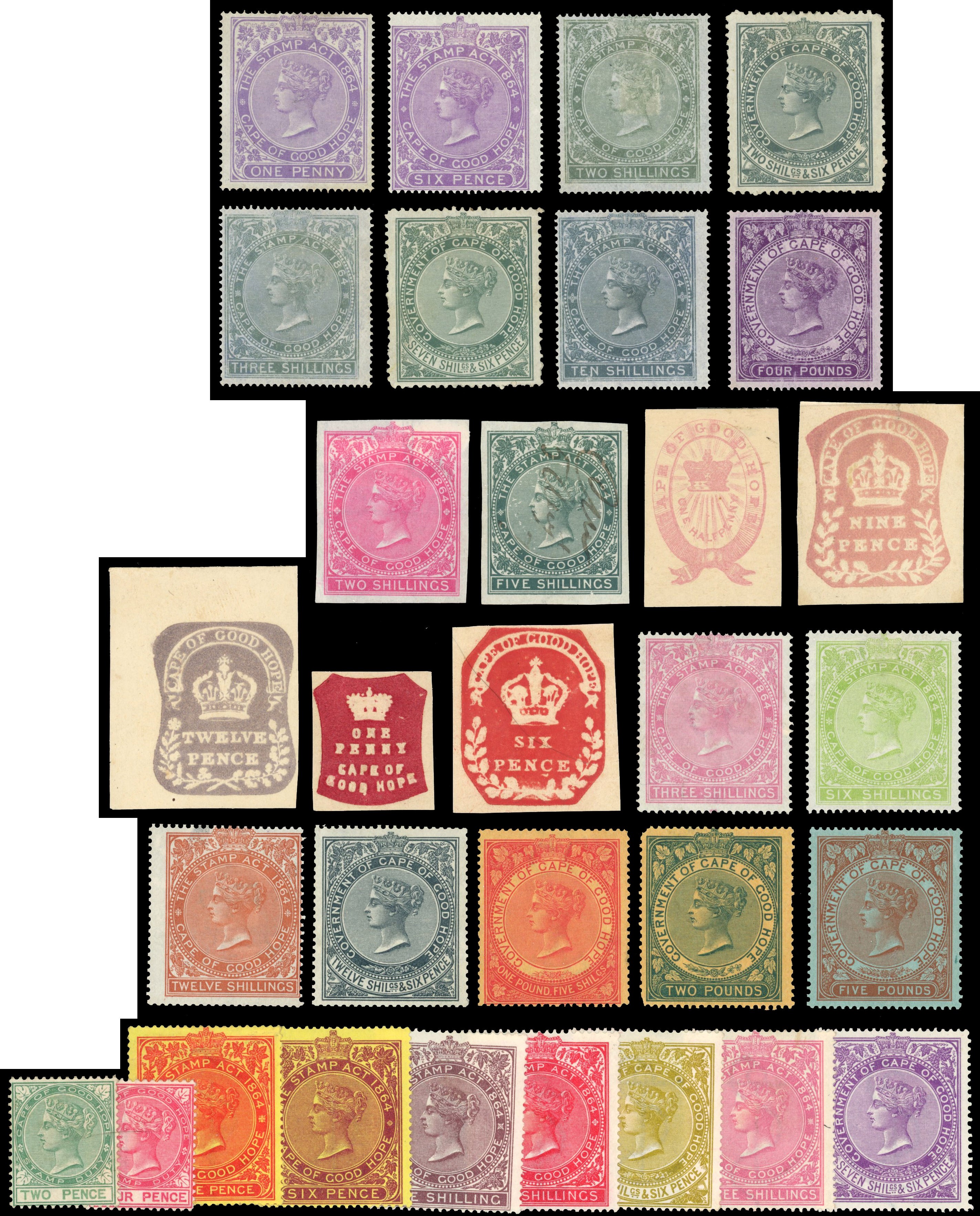 Cape of Good Hope Revenue MINT collection