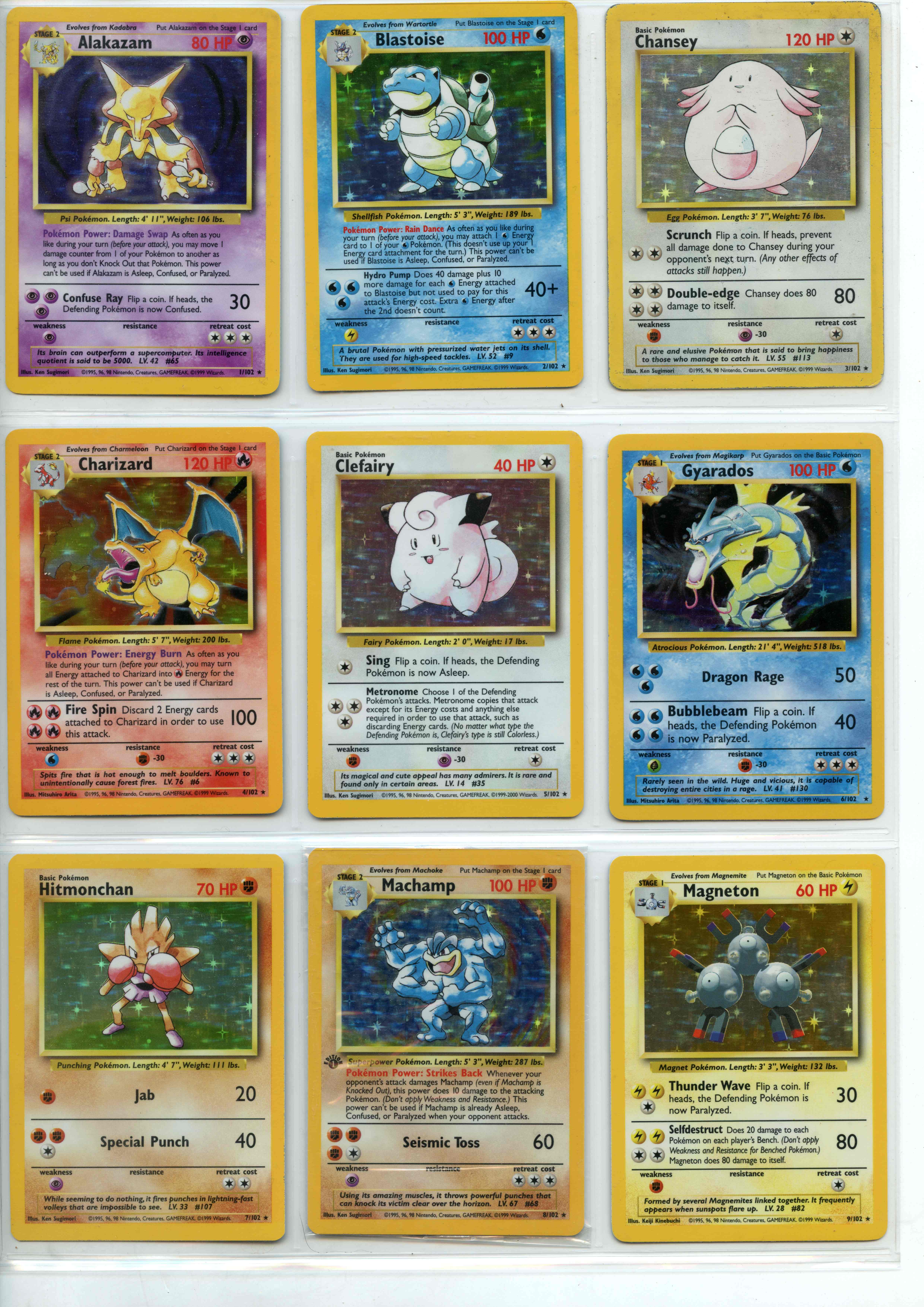 Pokémon TCG - Complete Base Set - 1999 