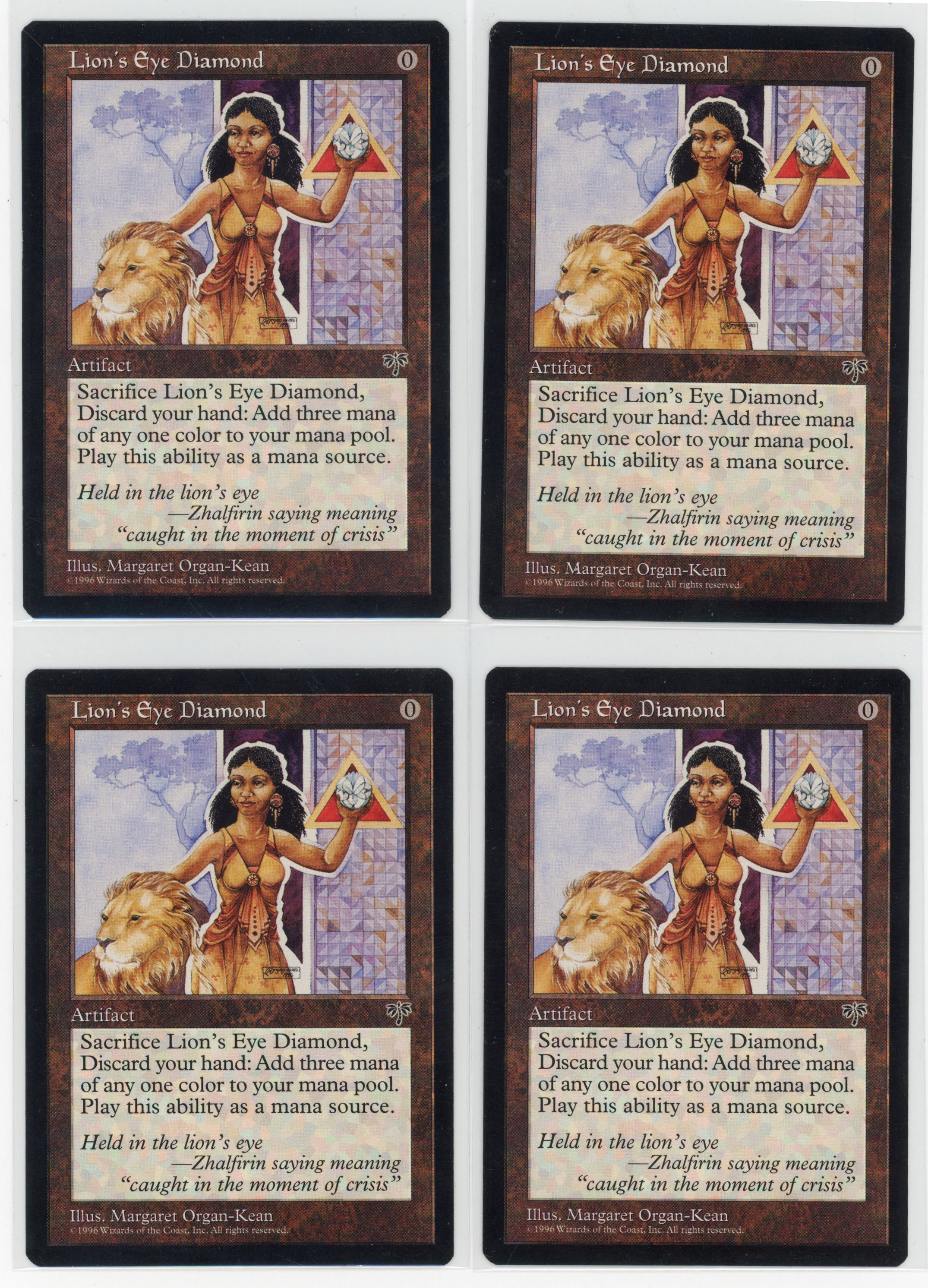 Playset of Lion's Eye Diamond - Mirage (NM)