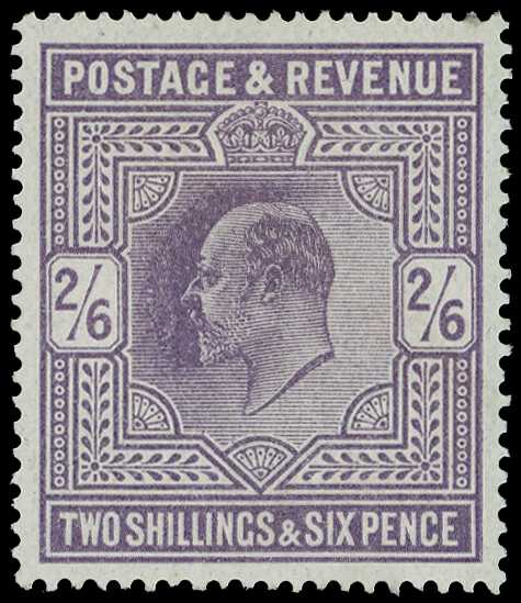 1902 £1 dull blue-green bottom...