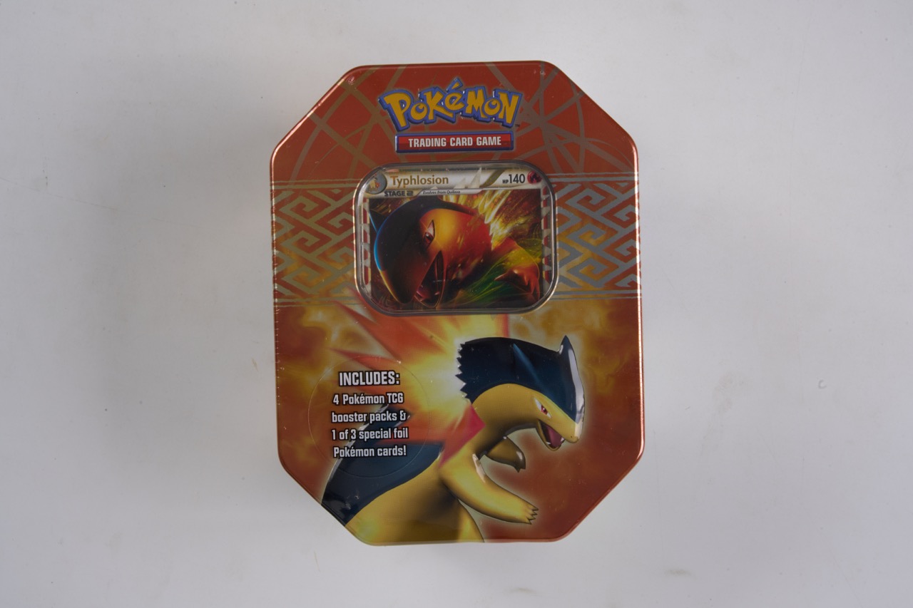 Typhlosion Prime Tin - 2010 Spring Collector's Tins (Factory Sealed)