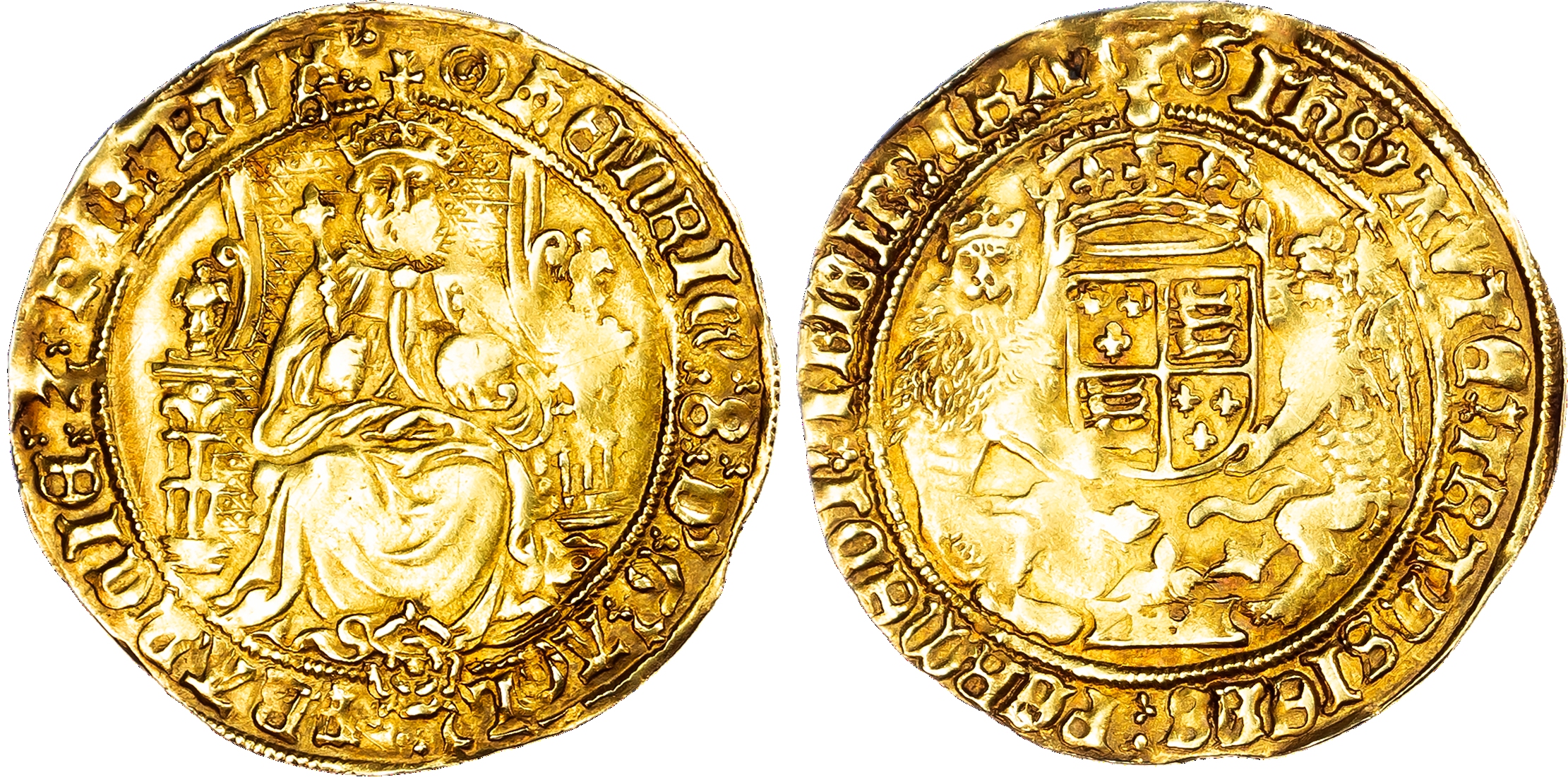 Henry VIII (1509-1547), Half Sovereign, third coinage, 1544-47.