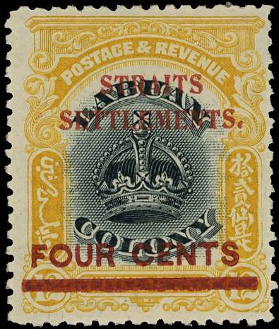 Straits Settlements SG 144a...