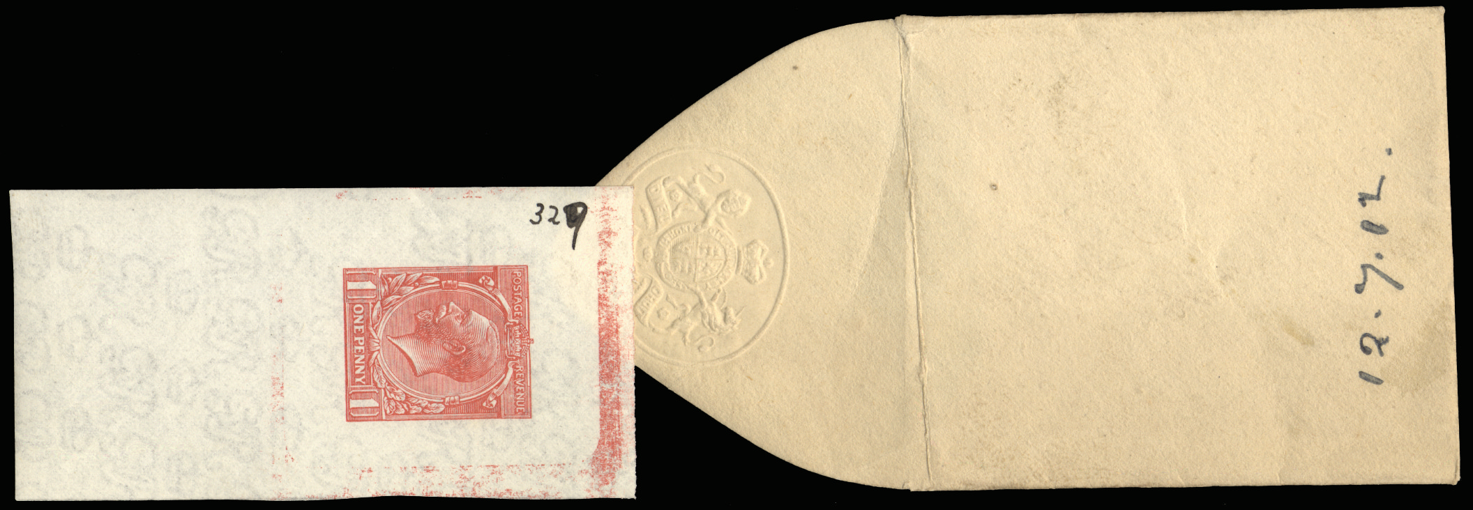 GB 1912 (PROOF) SG357var