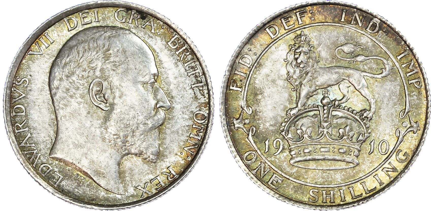 Edward VII (1901-10), Shilling, 1910