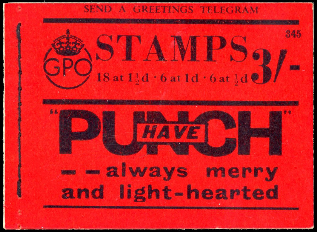 GB SG BD22 1938 3s booklet