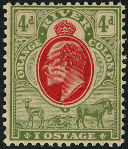 Orange River Colony SG 150a mint