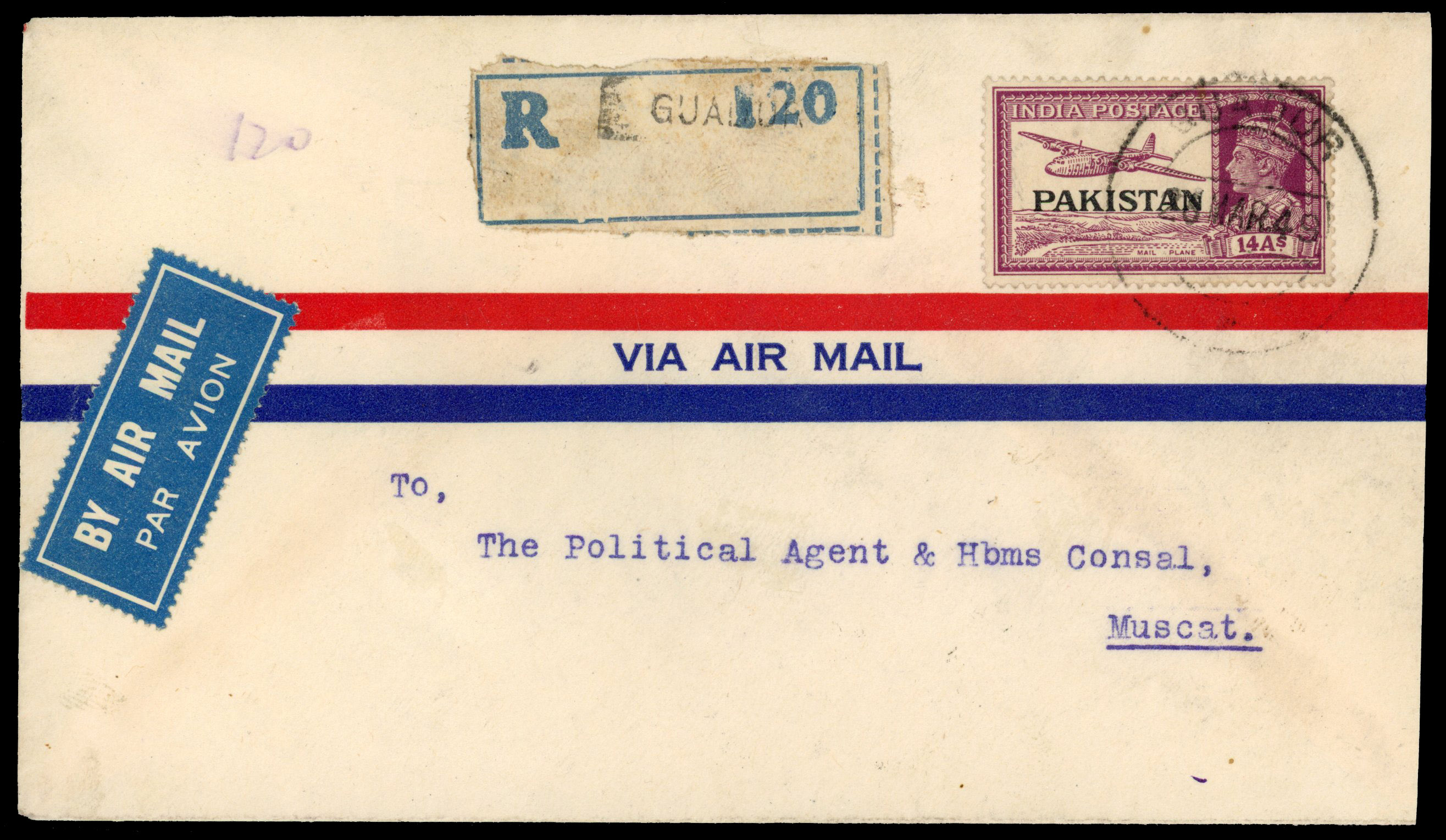 Muscat 1949 Guadur cover