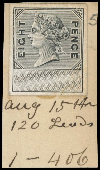 GB Unappropriated Dies 8d Die Proof