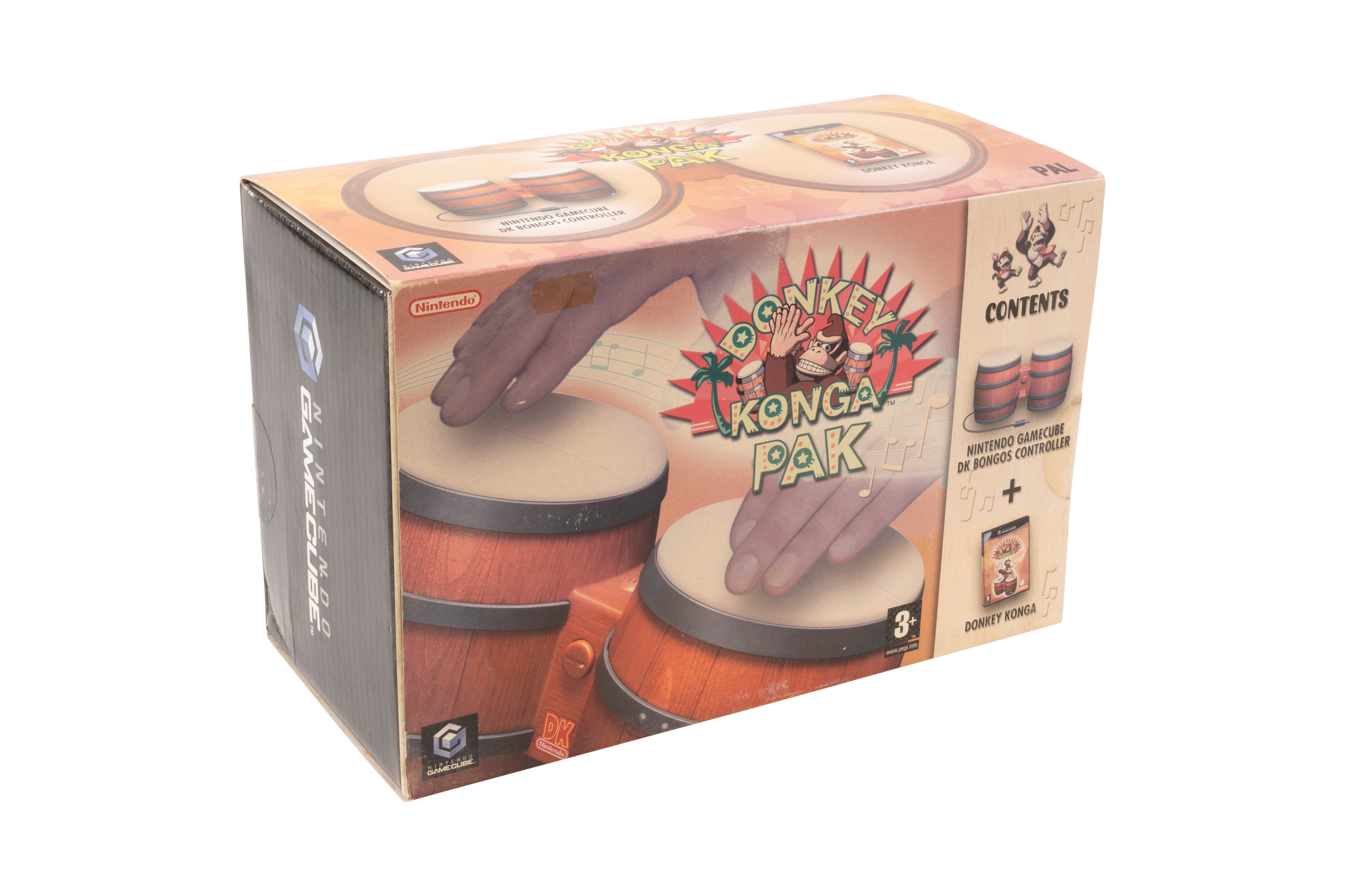 Nintendo - Donkey Konga Pak - Gamecube - Factory Sealed