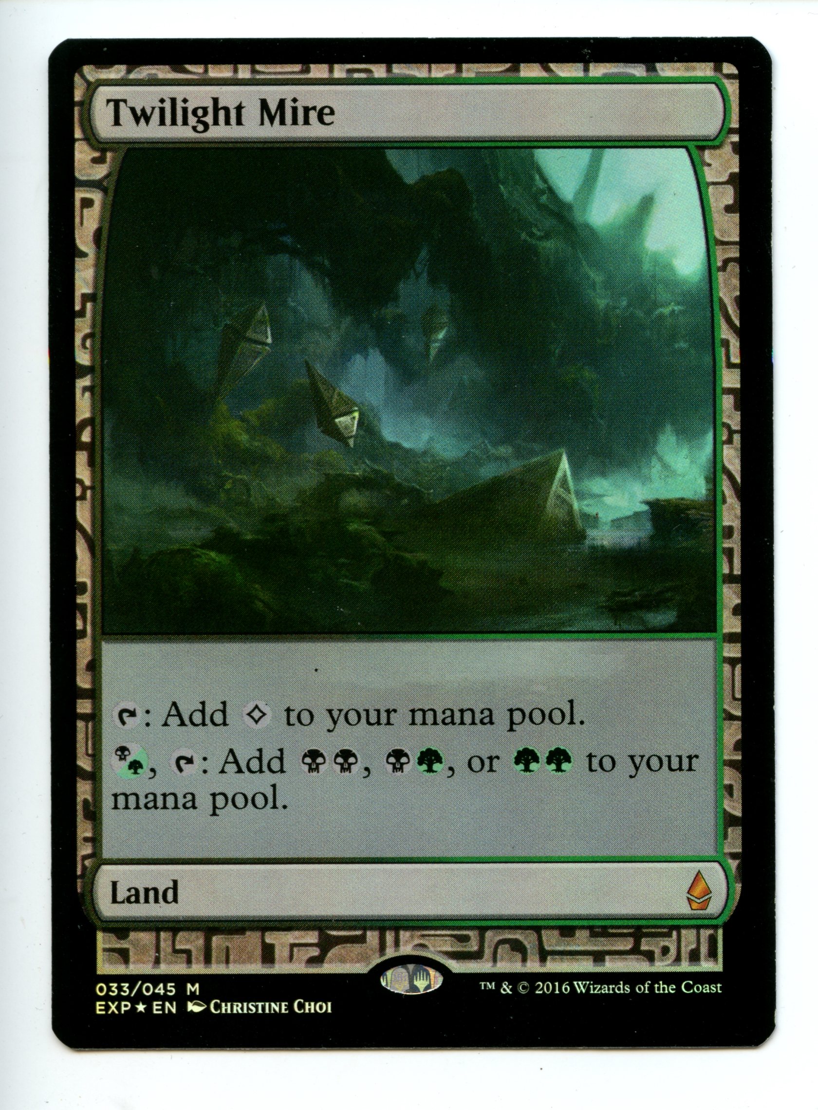 Magic the Gathering - Twilight Mire   - Zendikar Expeditions  - Lightly Played 