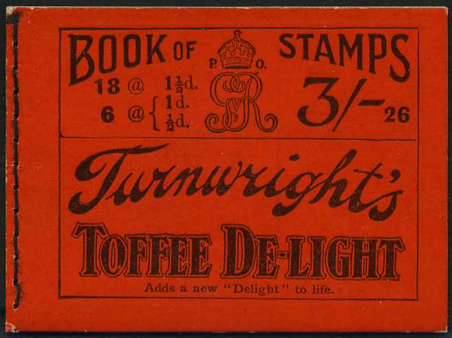 1920 (June) 3/- booklet (#26),...