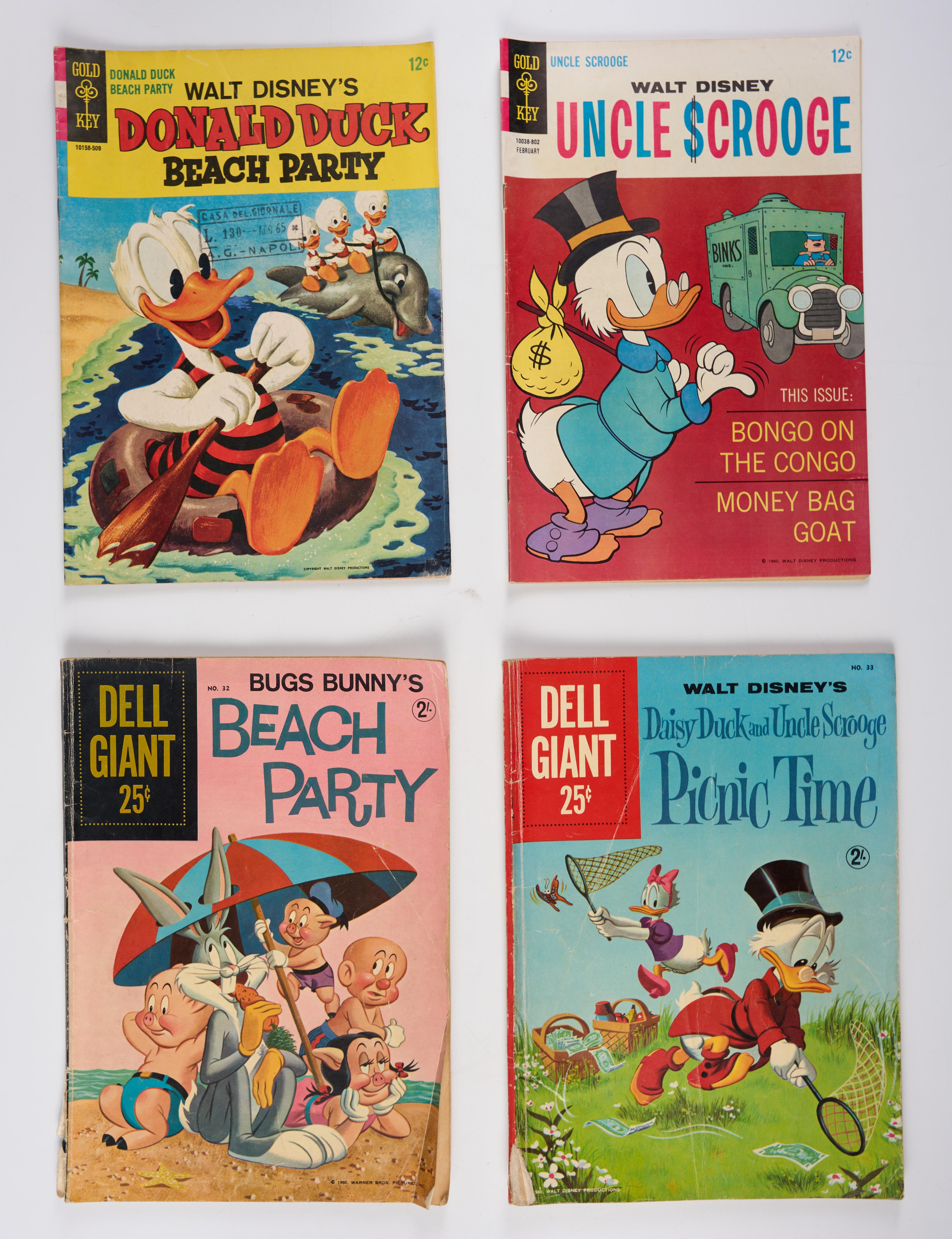 Walt Disney Character Comics (Dell/Gold Key, 1960-67) Bundle of 16