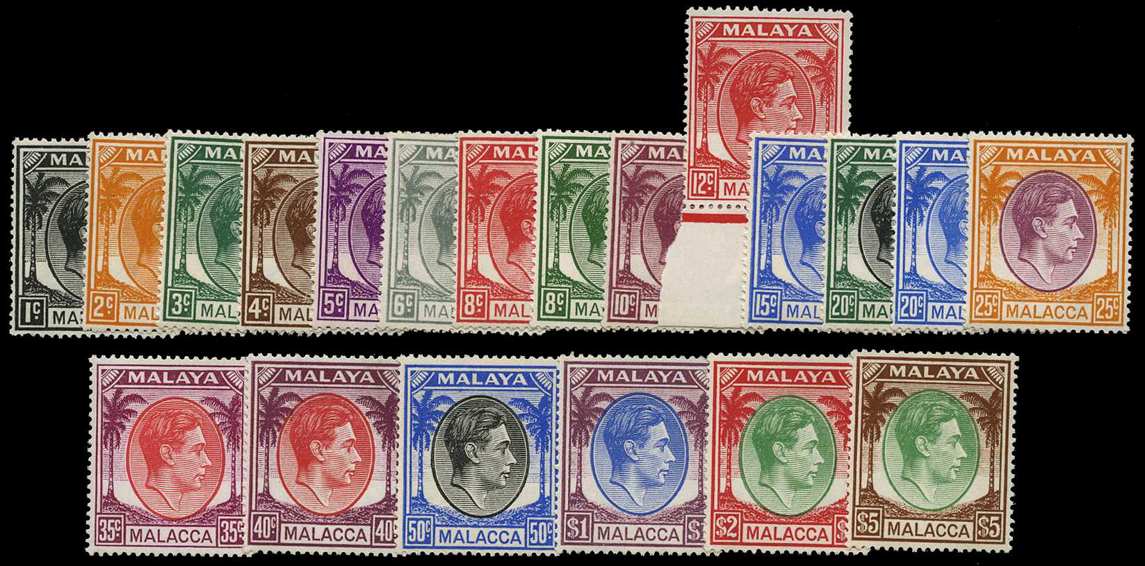 1949-52 set of twenty, unmounted o.g. SG...