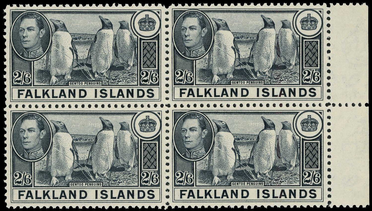 Falkland Islands SG 160 block mint