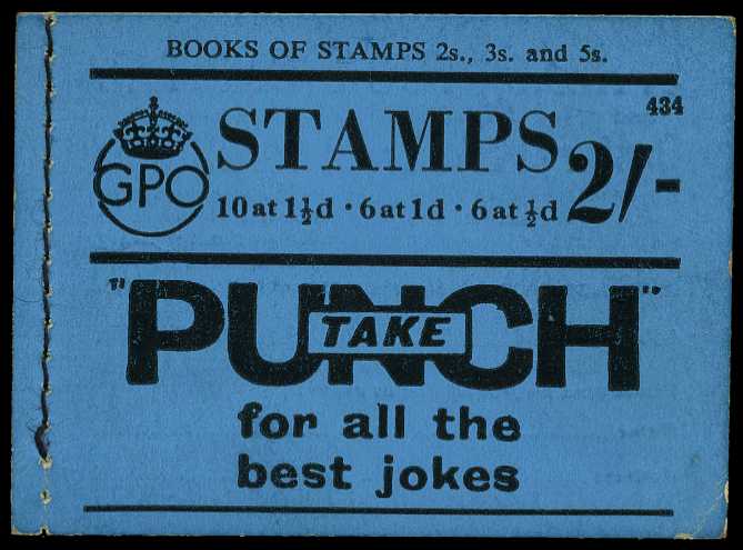 1938 (October) 2/- booklet (#434), panes...