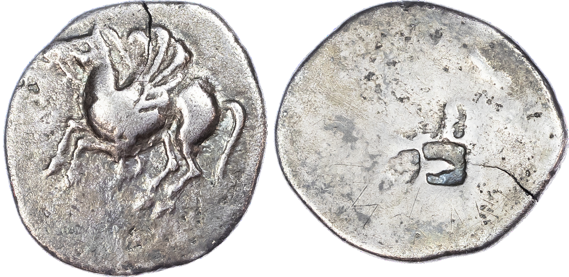 Corinthia, Corinth (c. 550-500 BC) AR Stater, 7.91g.