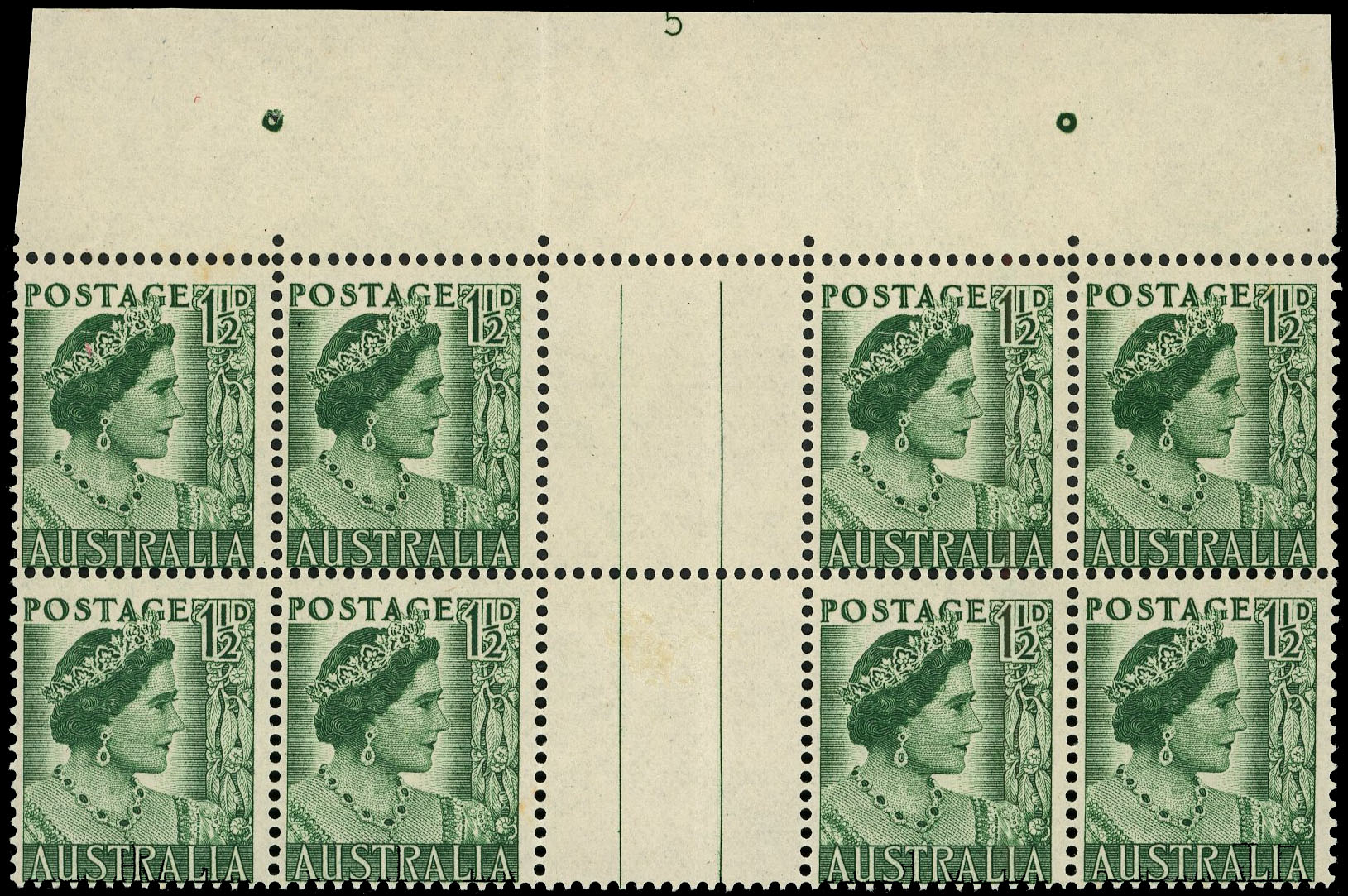 Australia SG 236 Plate block mint