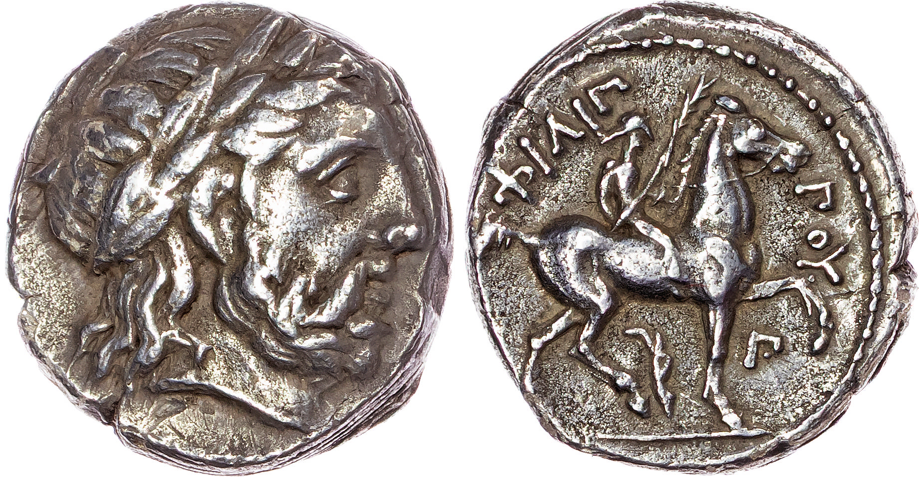 Kingdom of Macedon, Philip II (359-336 BC) AR Tetradrachm, posthumous issue, Amphipolis, c. 323-316 BC, 14.21g.