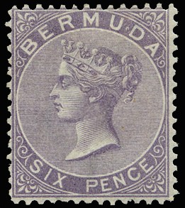 1865-1903 6d dull purple, wmk CC, fresh part...