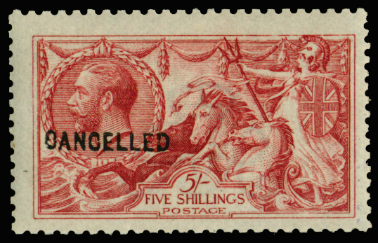 GB 1915 (Mint) SG410var