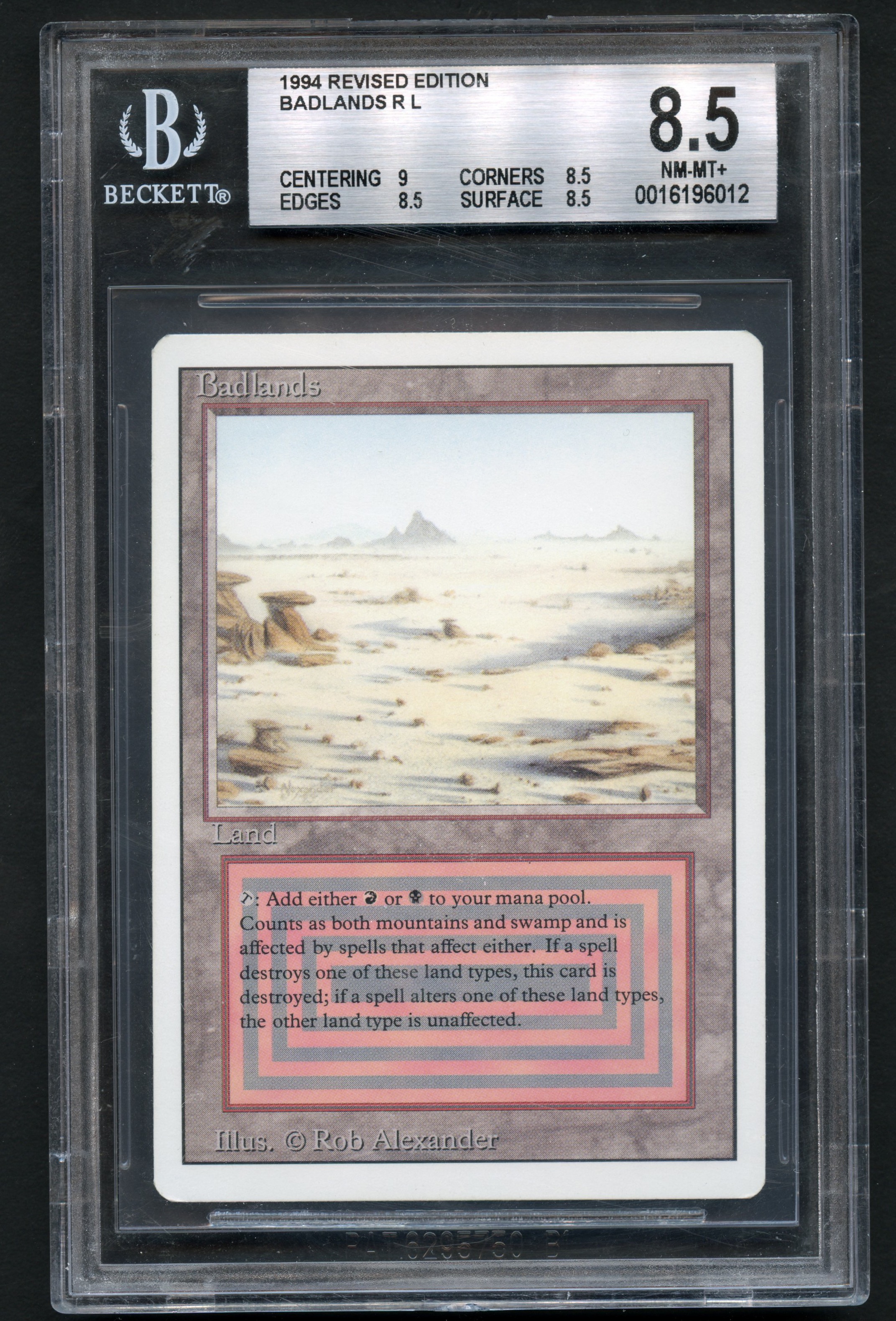 Beckett 8.5 Badlands - Revised/3rd Edition - Near Mint