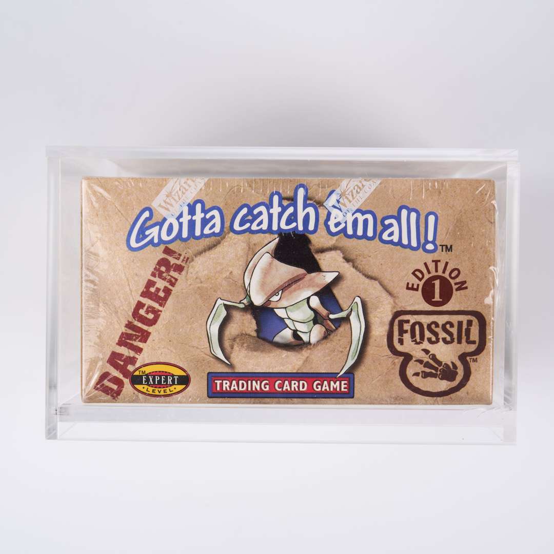 Past auction: Pokmon 1st Edition Fossil Sealed Booster Box 1999 | 14 March  2026