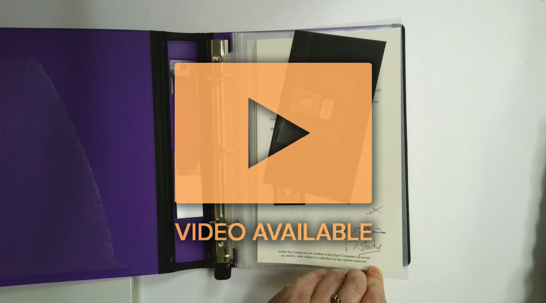 Gambia 1869-1922 mint and used collection housed in a binder