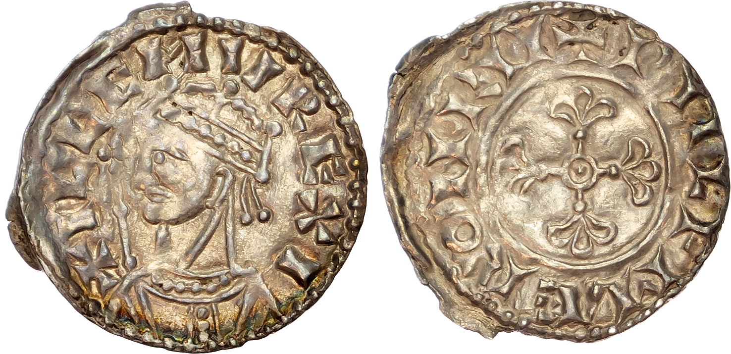 William I (1066-1087), Penny, Type 1, Romney mint, money Wulfmaer.