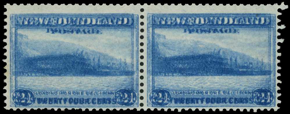 1932 24ct bright blue unmounted o.g....