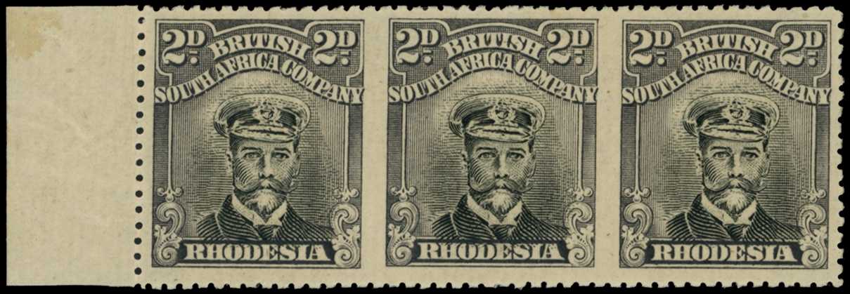 1918-21 2d Head Die IIIB, perf 14, toned...