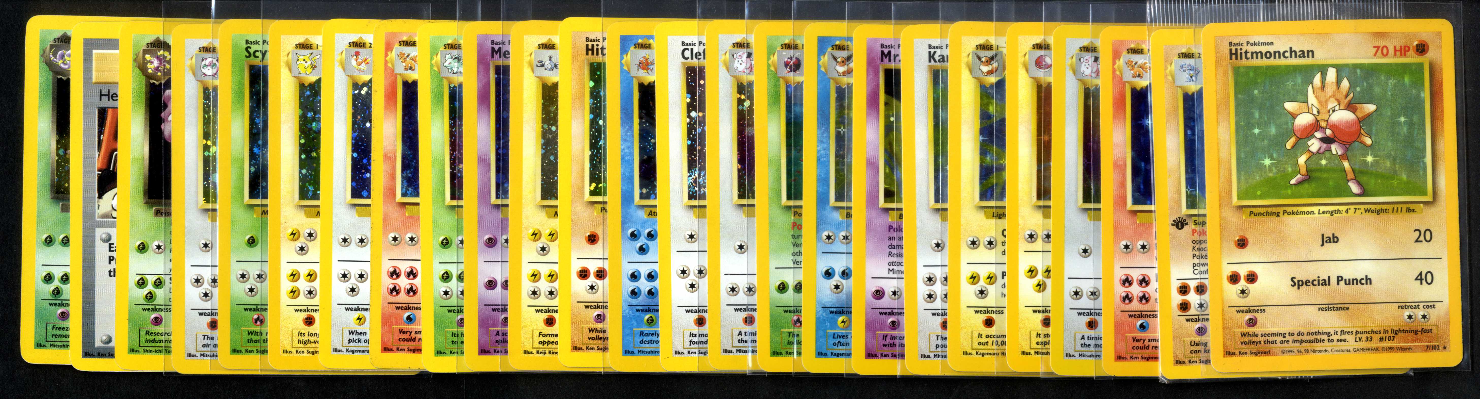 Vintage Holo Bundle - 25 cards - Base Set, Jungle, Base Set 2 & Team Rocket