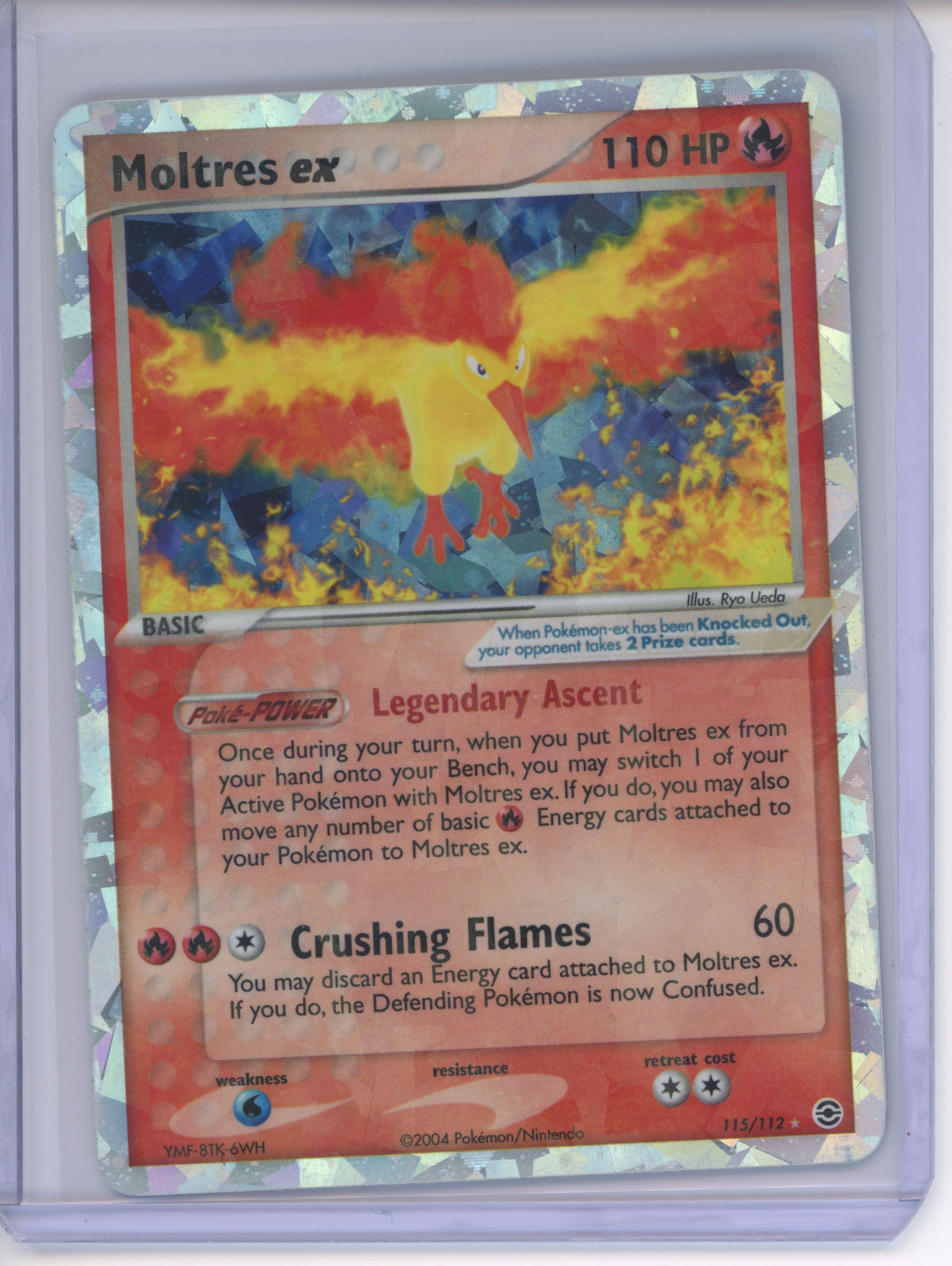Pokémon TCG - Moltres ex Fire Red & Leaf Green 115/112