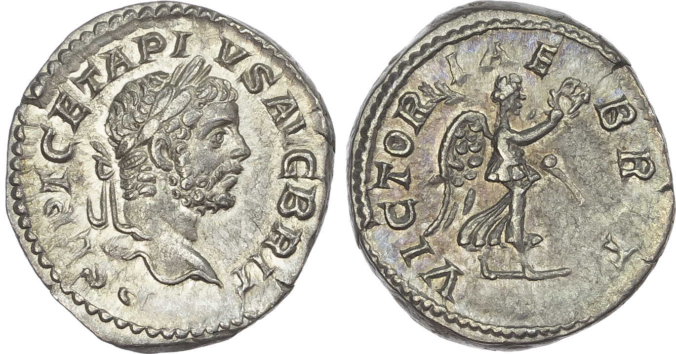 Geta (AD 209-211) AR Denarius, Rome, AD 210-211, 3.52g. 