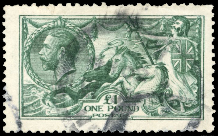 GB 1913 Waterlow £1 used