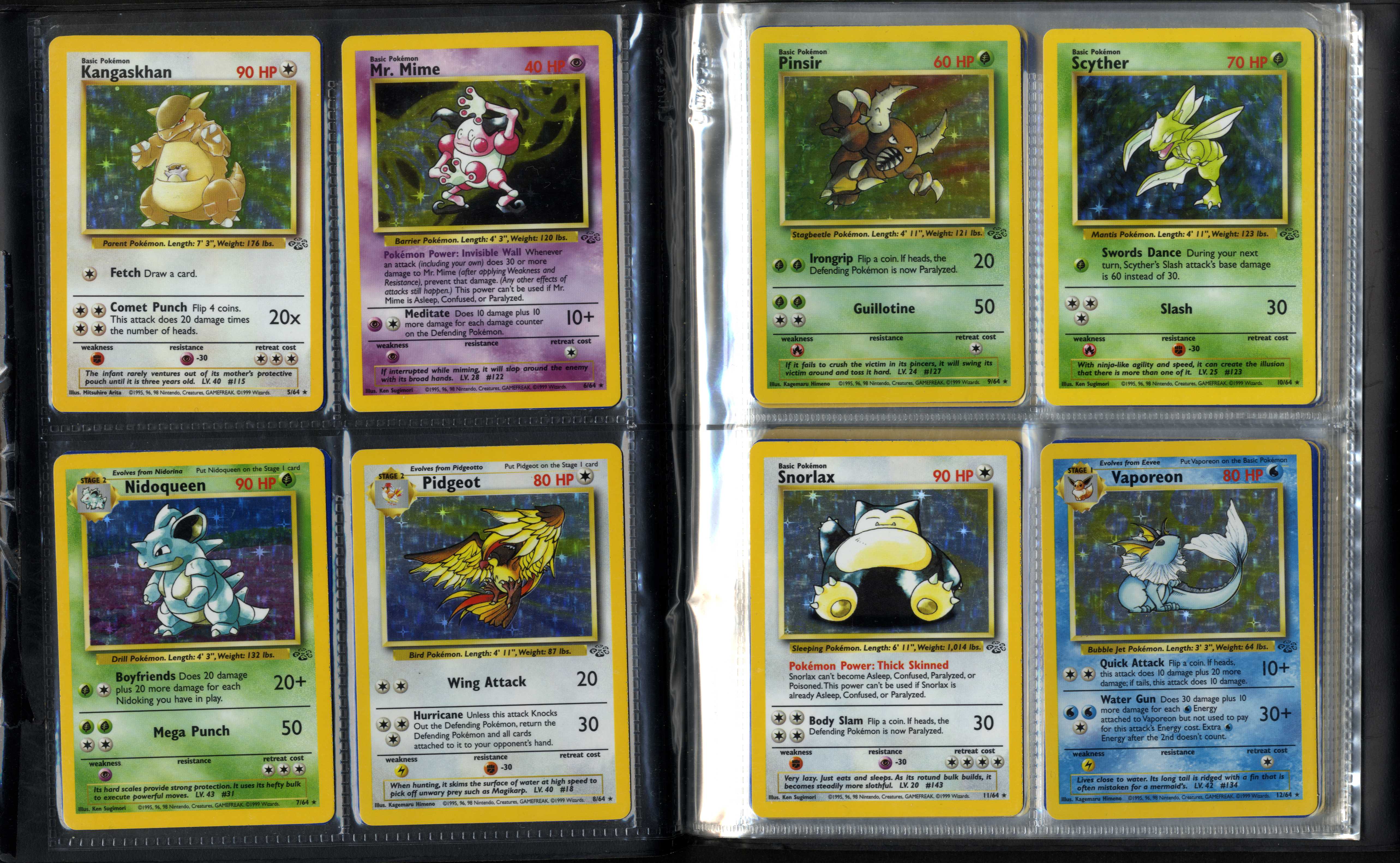 Pokémon TCG - Complete Jungle Set - #64/64 - Unlimited