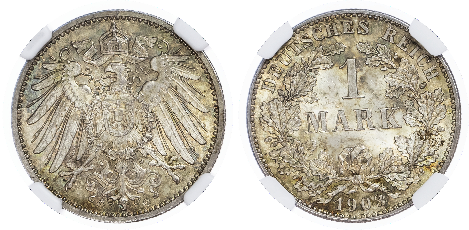 Germany. Wilhelm II AR 1 Mark. 1903G. 